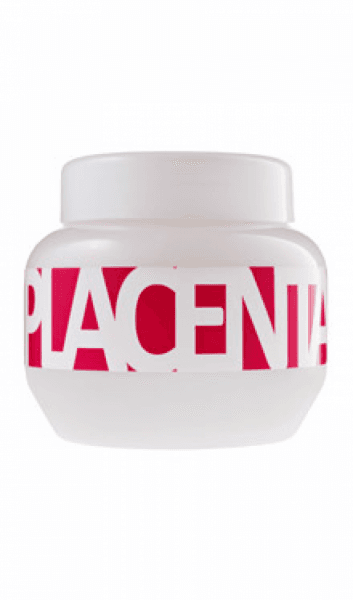 Kallos Placenta maska - regenerační maska pro suché a poškozené vlasy 800 ml