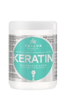 Kallos Keratin Mask - regenerační maska na vlasy KERATIN maska, 1000 ml