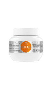 Kallos COLOR Mask - maska na barvené vlasy s UV filtrem COLOR maska, 275 ml