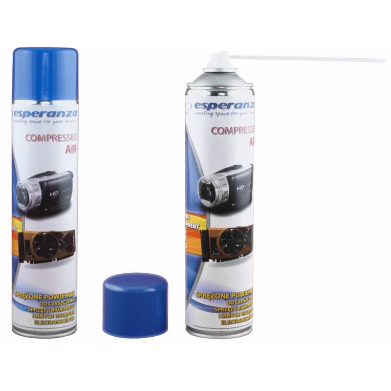 Esperanza Compressed Gas - Stlačený vzduch, 600ml (velké balení)