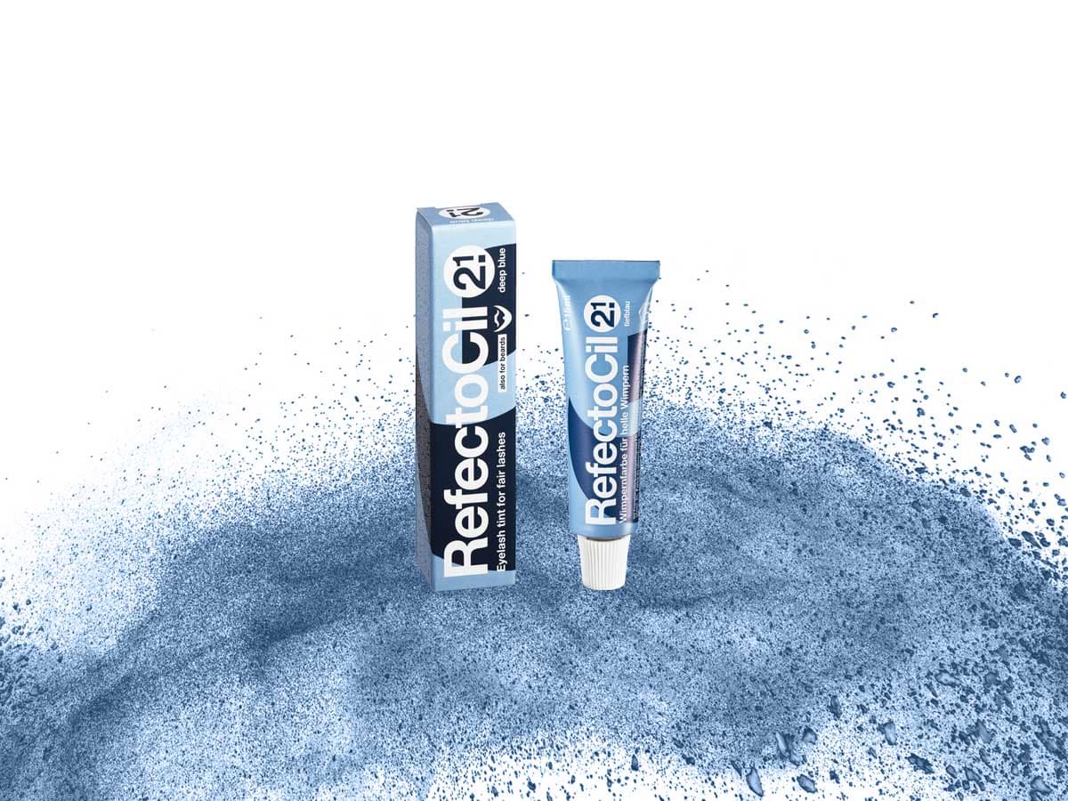 RefectoCil - barvy na obočí a řasy a bradu 2.1 tmavě-modrá, 15ml