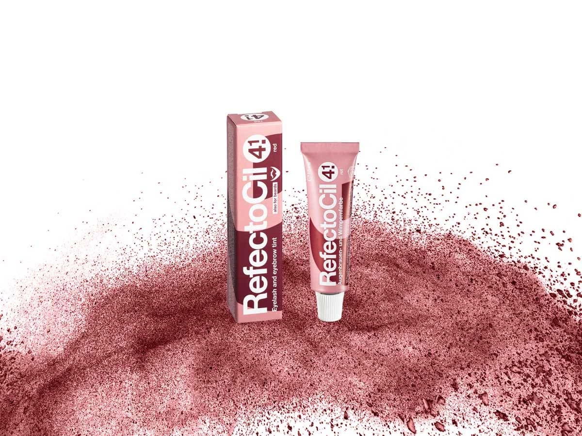 RefectoCil - barvy na obočí a řasy a bradu 4.1 červená, 15 ml