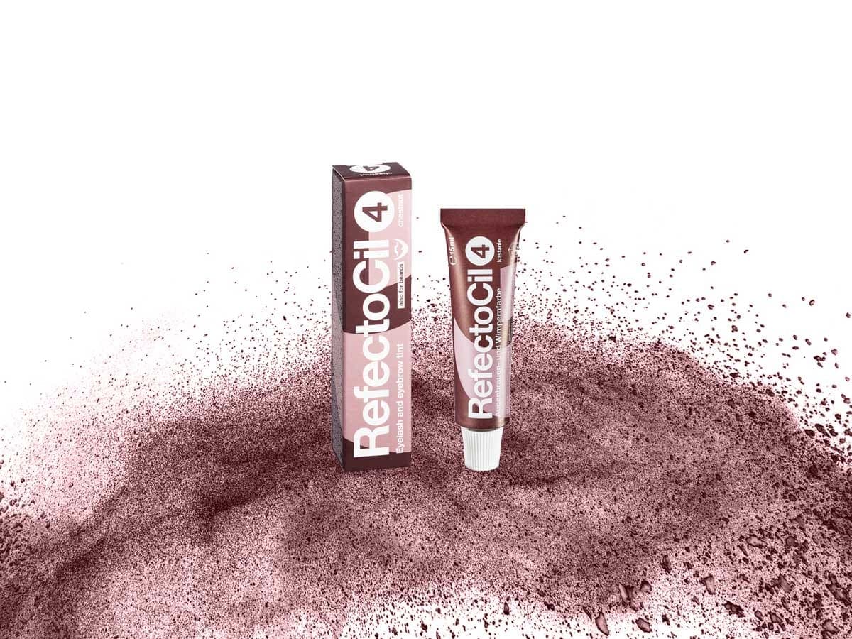 RefectoCil - barvy na obočí a řasy a bradu 4. kaštanová, 15ml
