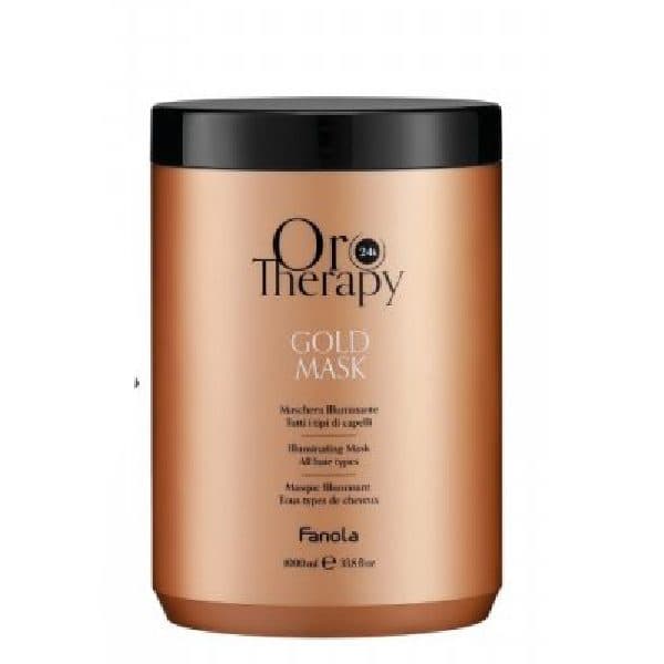 Fanola Oro Therapy Mask - regenerační maska na vlasy s 24k zlatem maska 1000 ml