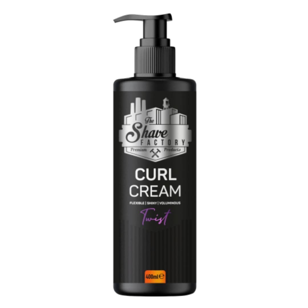 The Shave Factory Curl Cream TWIST - krém na definici kadeří pro muže, 400 ml