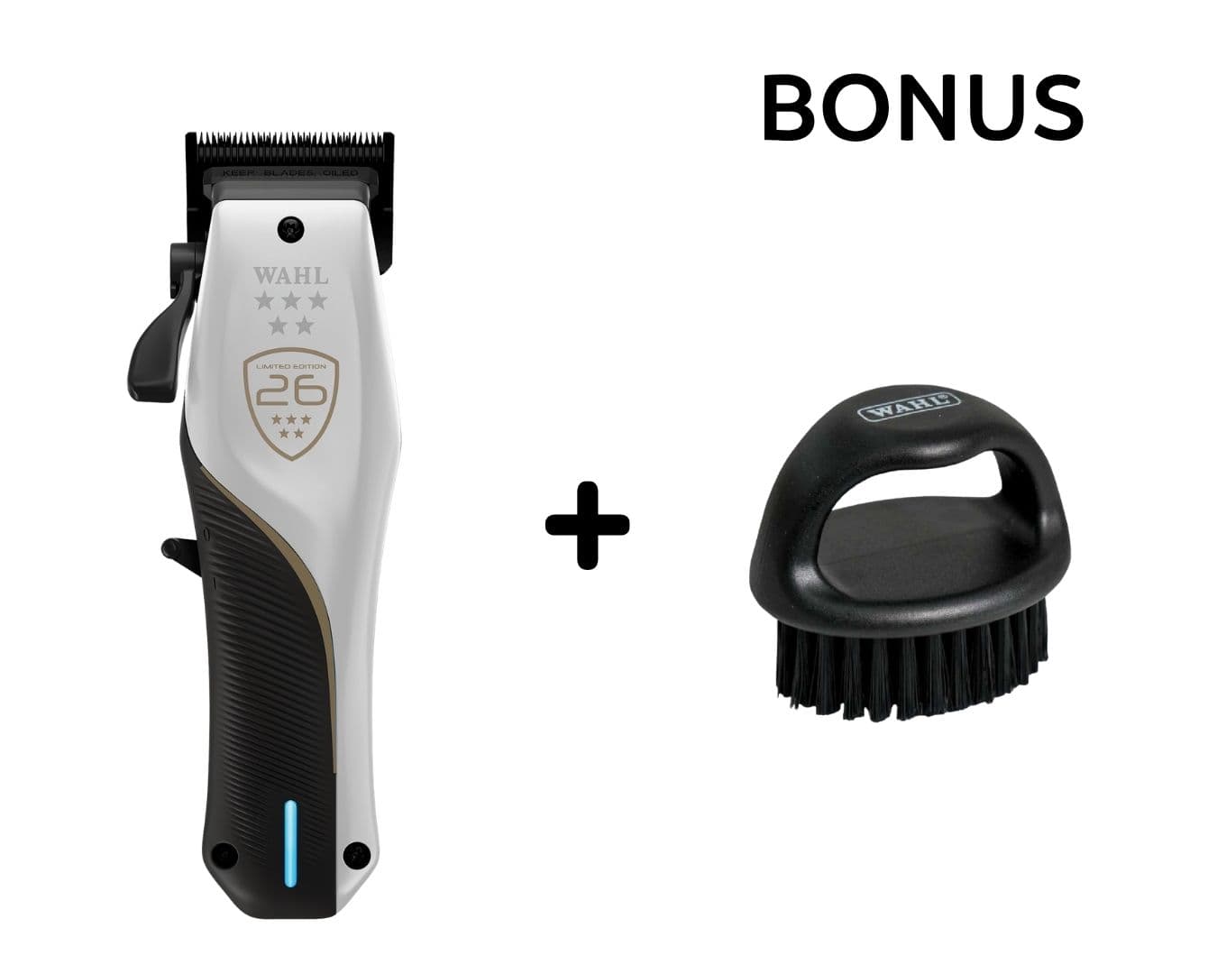 LIMITED EDITION: WAHL VAPOR CE 3030922 Clipper - profesionální střihací strojek v edici Championship + M22 olej pro mazání stříhací hlavy, 200 ml