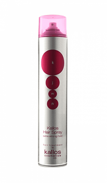 Kallos KJMN Silk Protein Extra Strong Hair Spray - extra silně tužící lak na vlasy 500ml