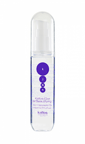 Kallos KJMN Hair Beautifying Oil - olej na vlasy s obsahem 3 druhů olejů, 50 ml