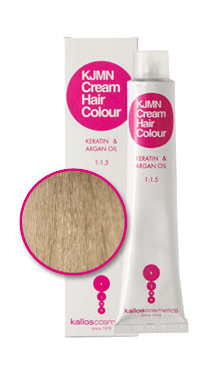 Kallos KJMN Cream Hair Color - krémová profesionální barva na vlasy, 100 ml 10.1 platinová popelavá blond