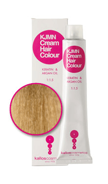 Kallos KJMN Cream Hair Color - krémová profesionální barva na vlasy, 100 ml 10.31 platinově-zlatá popelavá blond