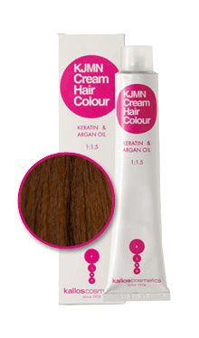 Kallos KJMN Cream Hair Color - krémová profesionální barva na vlasy, 100 ml 7.31 cappuccino