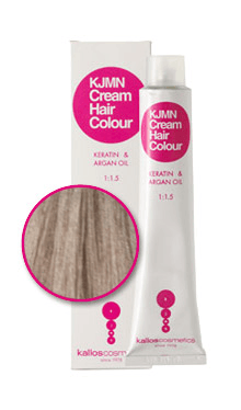 Kallos KJMN Cream Hair Color - krémová profesionální barva na vlasy, 100 ml 0.11 mix tón popelavý