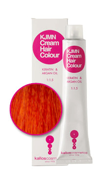 Kallos KJMN Cream Hair Color - krémová profesionální barva na vlasy, 100 ml 0.44 mix tón měděný