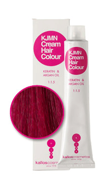 Kallos KJMN Cream Hair Color - krémová profesionální barva na vlasy, 100 ml 0.65 mix tón růžový
