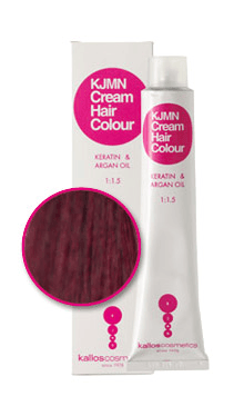 Kallos KJMN Cream Hair Color - krémová profesionální barva na vlasy, 100 ml 6.20 tmavá fialová blond