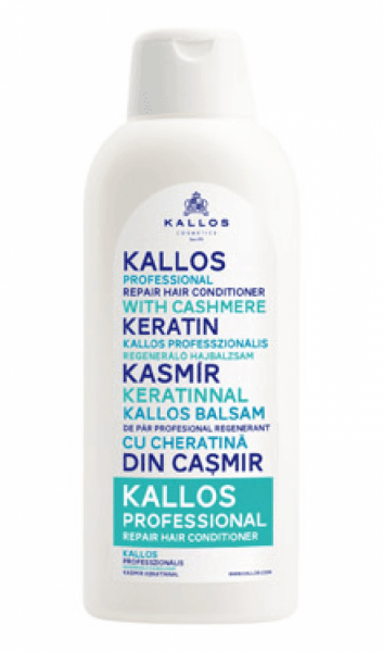 Kallos Conditioner Cashmere Keratin - regenerační kondicionér s kašmírem a keratinem 1000 ml