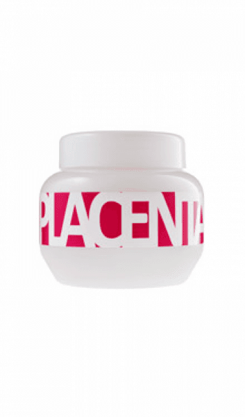 Kallos Placenta maska - regenerační maska pro suché a poškozené vlasy 275 ml