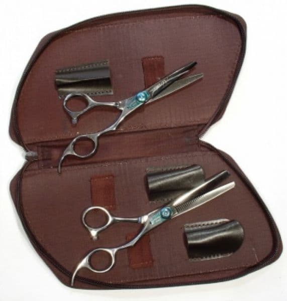 Olivia Garden - set kadeřnické nůžky Xtreme 5,0 "+ Xtreme 6,35"