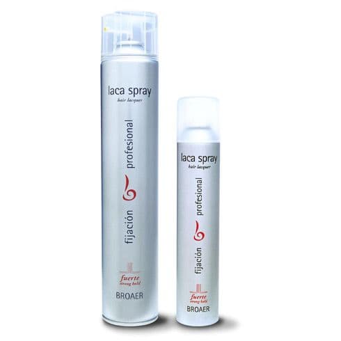 Broaer Fijación Laca spray Fuerte STRONG Hold - lak na vlasy se silným zpevněním 750 ml