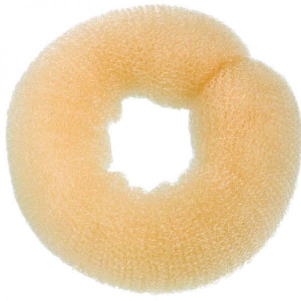Výplň do vlasů banán - kruh 11 cm průměr Výplň do vlasů banán - kruh, blond, 11 cm průměr