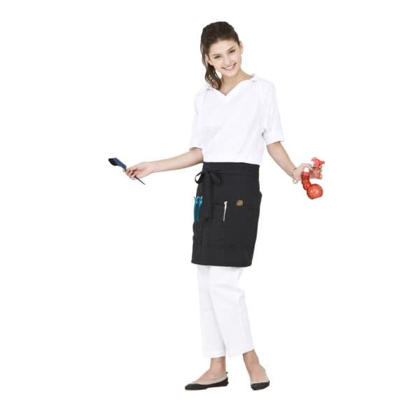 Wako Artisan mini apron 5818 - kadeřnická zástěra do pasu, univerzální velikost