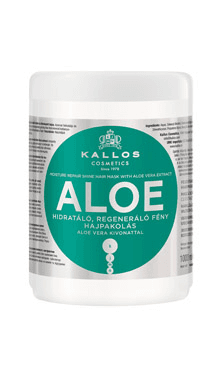 Kallos ALOE VERA hair mask - hydratačně-regenerační maska na suché a lámavé vlasy ALOE VERA maska, 1000 ml