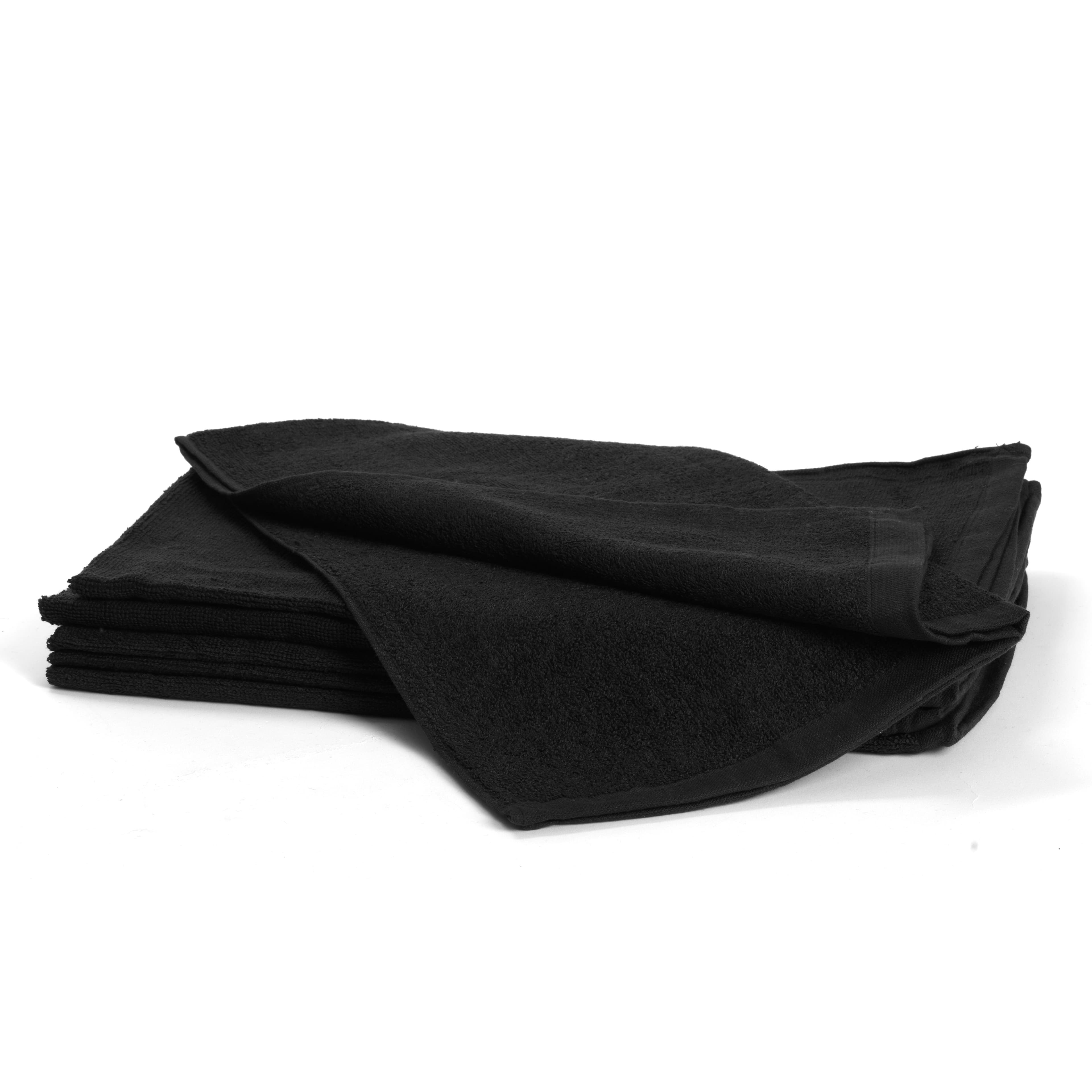 Bleach Safe Towels black 5080 - froté ručník černý, 50 x 85 cm