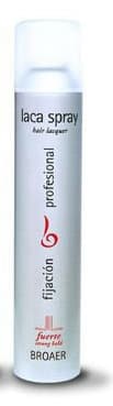 Broaer Fijación Eco-laca Spray Extra Fuerte (Extra Strong) - ekologický lak na vlasy s extra silným zpevněním, 300 ml