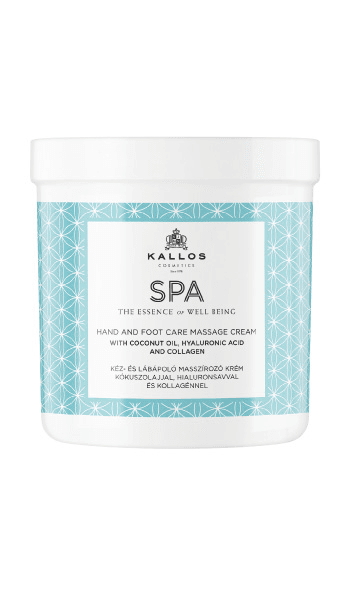 Kallos SPA Hand and Foot care masage cream - masážní krém na ruce a nohy, 500 ml