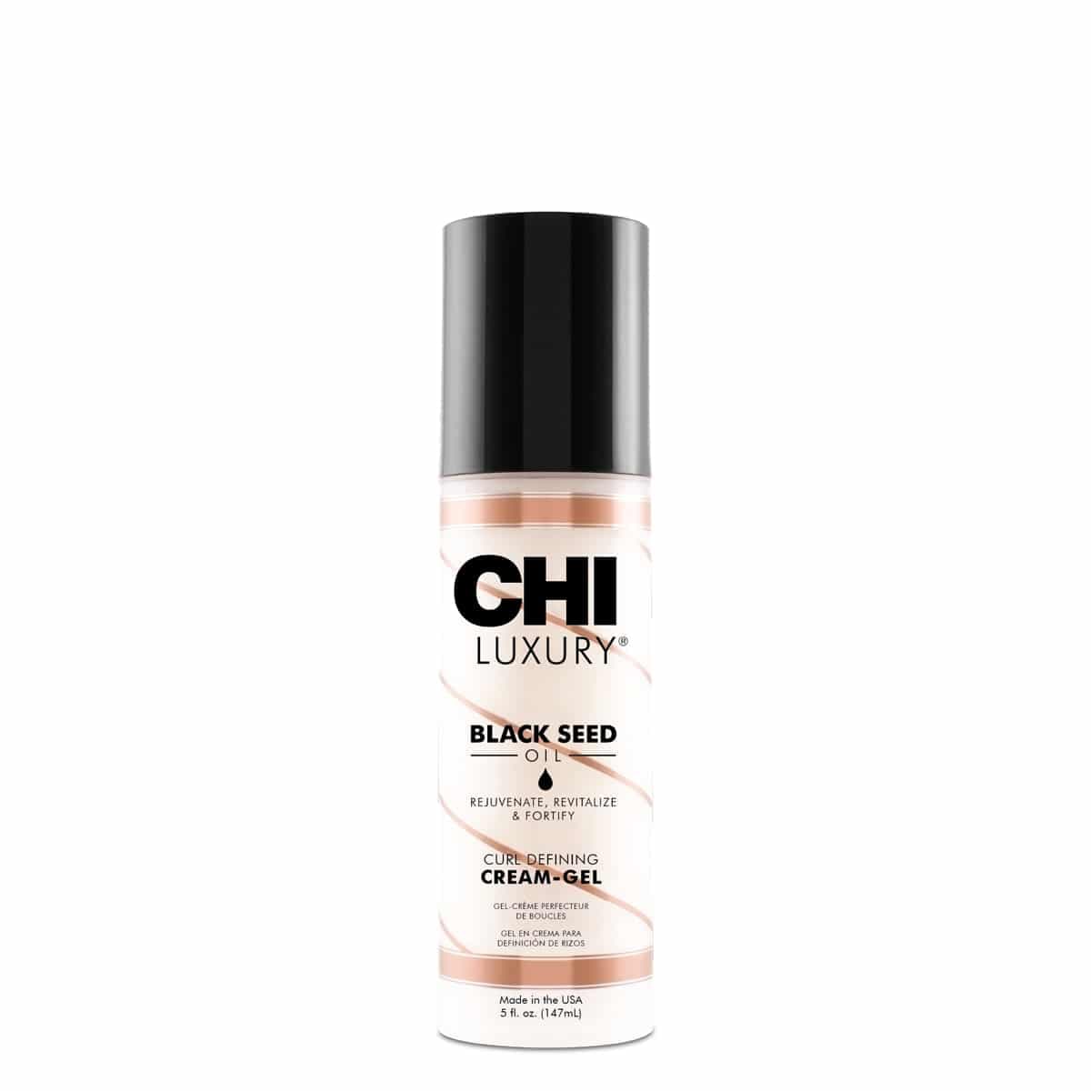 CHI Luxury Black Seed Oil Curl Defining Cream Gel - tužící tvarovací krémový gel na kudrnaté vlasy, 148 ml