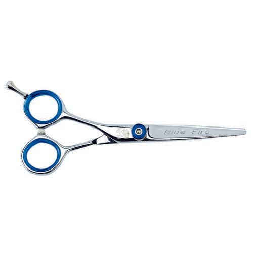 VÝPRODEJ: Kiepe Blue Fire Scissor Range Left-hand 211 / 5,5 "- profesionální kadeřnické nůžky na klouzavý střih pro leváky