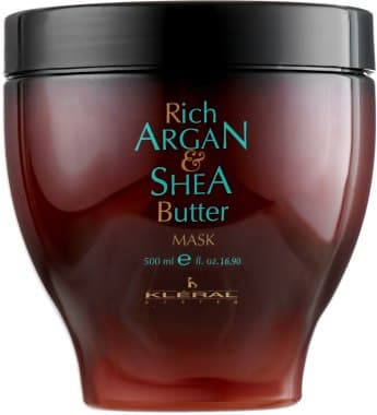 Kléral Rich Argan Shea Butter mask - hydratační maska, 500 ml