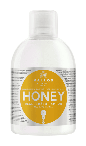 Kallos Honey Shampoo - regenerační šampon s medovým extraktem, 1000 ml