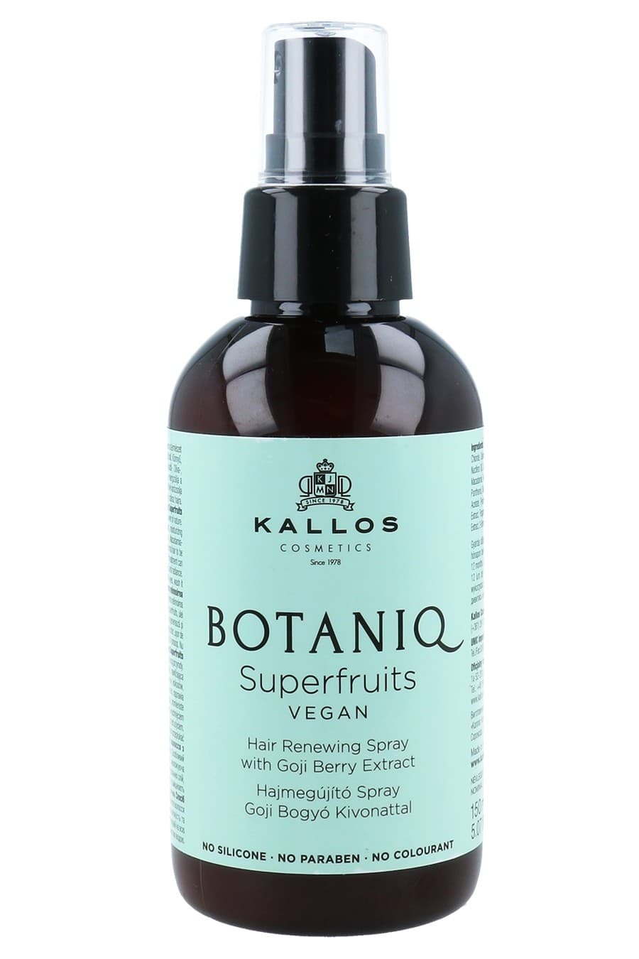 Kallos Botaniq Superfruits - ovocný bezoplachový kondicionér ve spreji, 150 ml