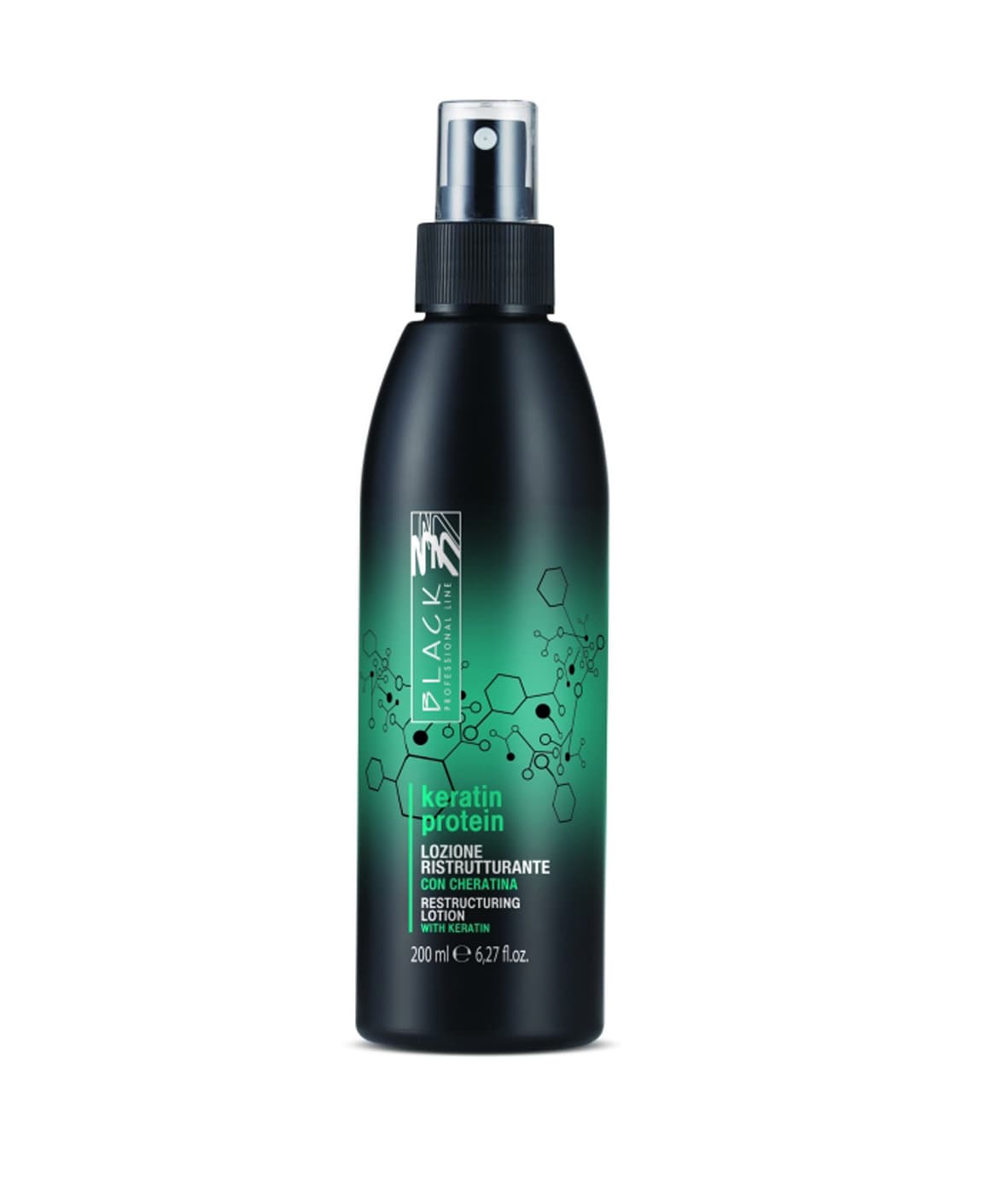 DOPRODEJ: Black Keratin Protein Lotion - regenerační emulze, 200 ml