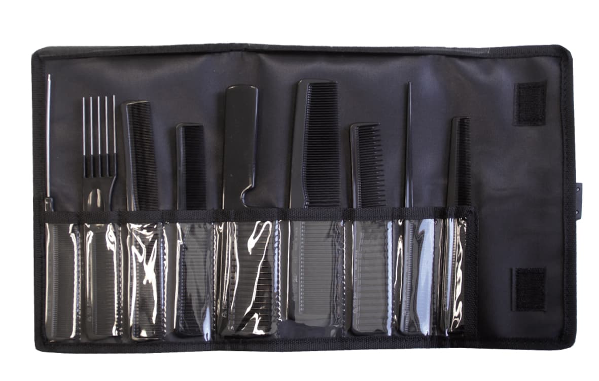 Eurostil Set 9 Combs professional 03928 - sada hřebenů