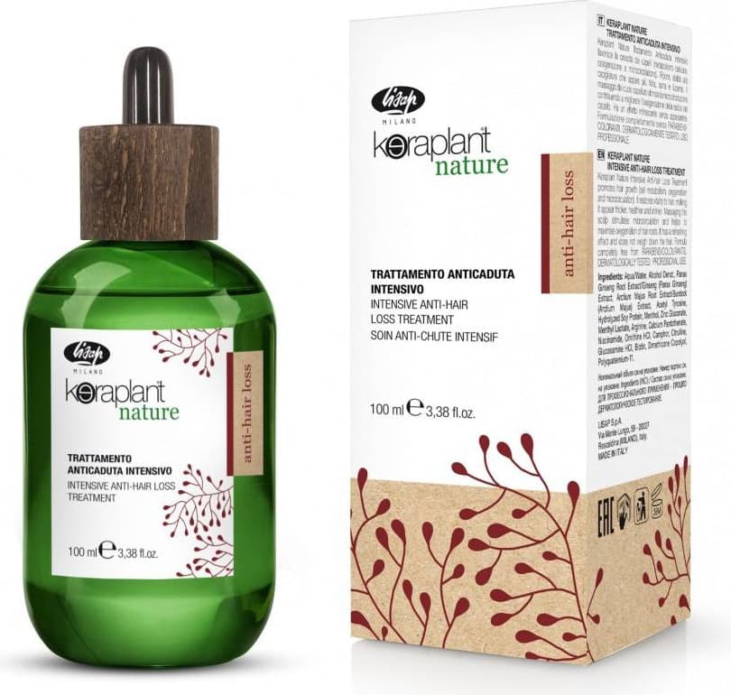 VÝPRODEJ: Lisap Keraplant Intensive Energizing Treatment - intenzivní kúra proti vypadávání vlasů, 100ml