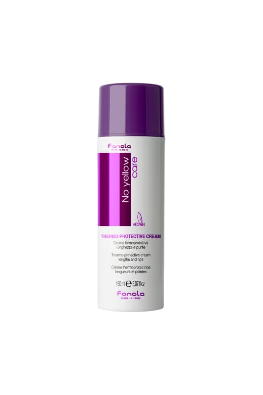 VÝPRODEJ: Fanola No Yellow Thermo-protective Cream - termoochranný krém na vlasy, 150 ml