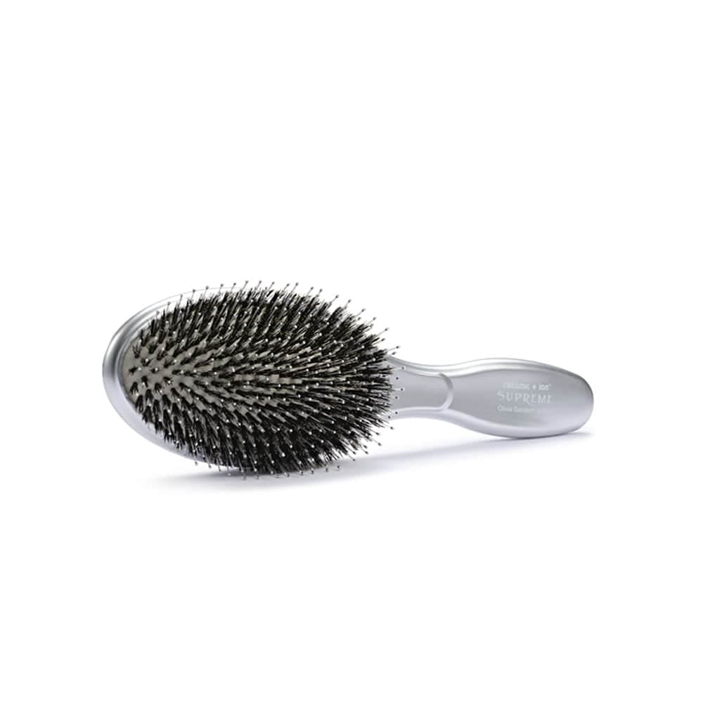 Olivia Garden Ceramic+Ion Supreme Combo (Oval Care Silver) - kartáč na rozčesávání vlasů