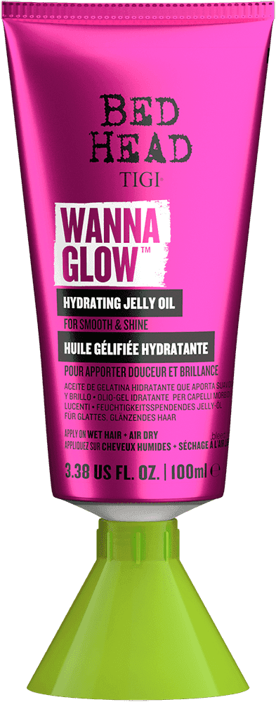 VÝPRODEJ: Bed Head Tigi Wanna Glow Hydrating Jelly Oil - hydratační olejový gel na vlasy, 100 ml