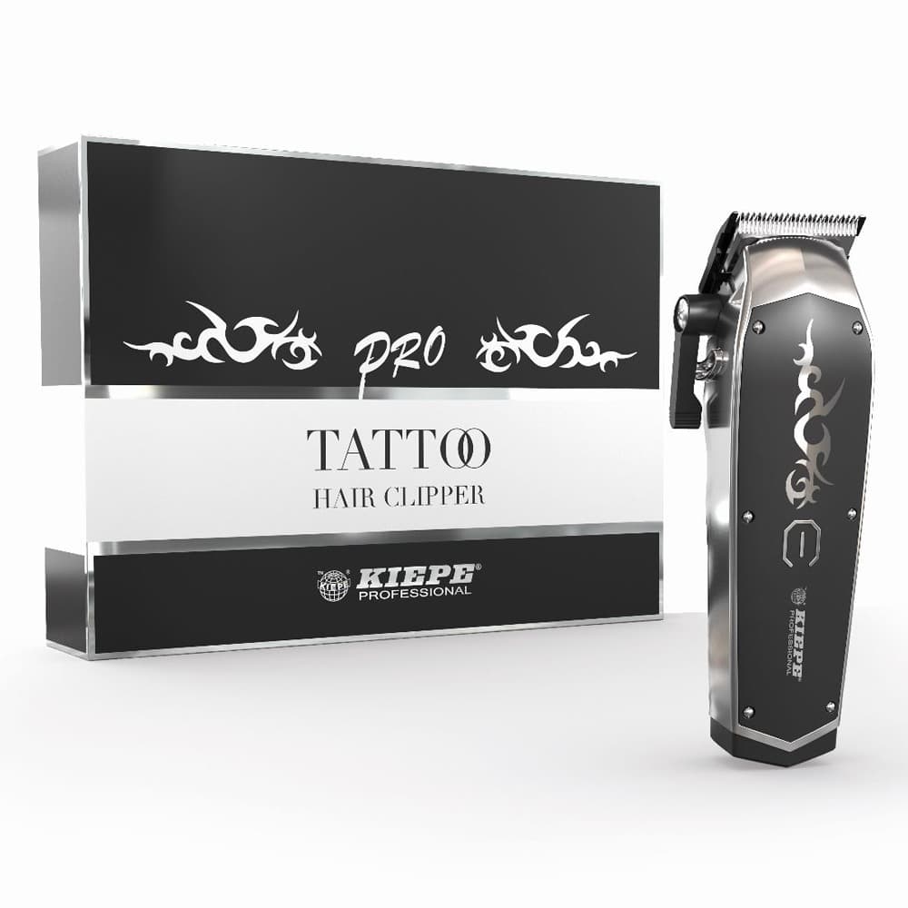 Kiepe Pro Tattoo Hair Clipper 6342 - akumulátorový profesionálny strojček + minerálny olej M22, 100ml