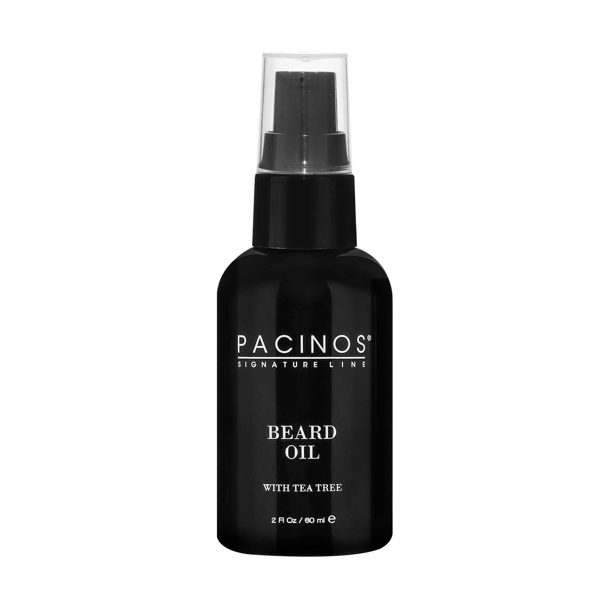 Pacinos Beard Oil Tea Tree - olej na bradu s čajovníkovým extraktem, 60 ml