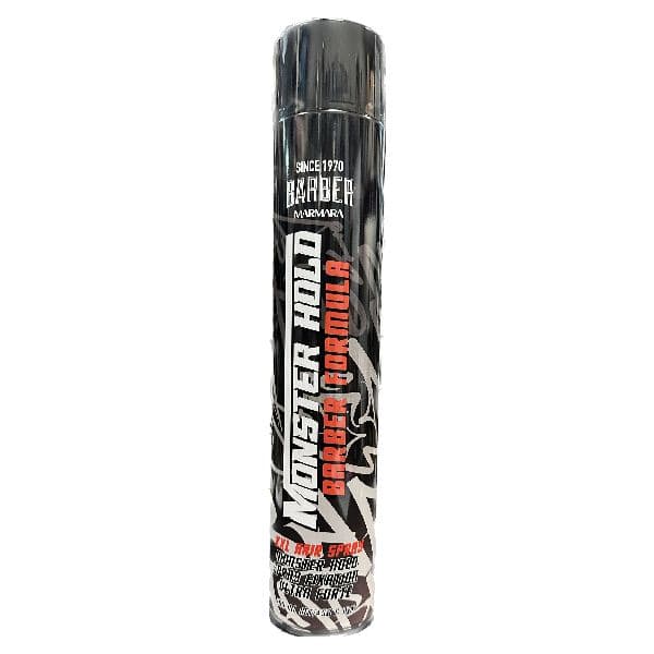 Marmara Barber Monster Hold Hair Spray - lak na vlasy s ultra silnou fixací, 750 ml