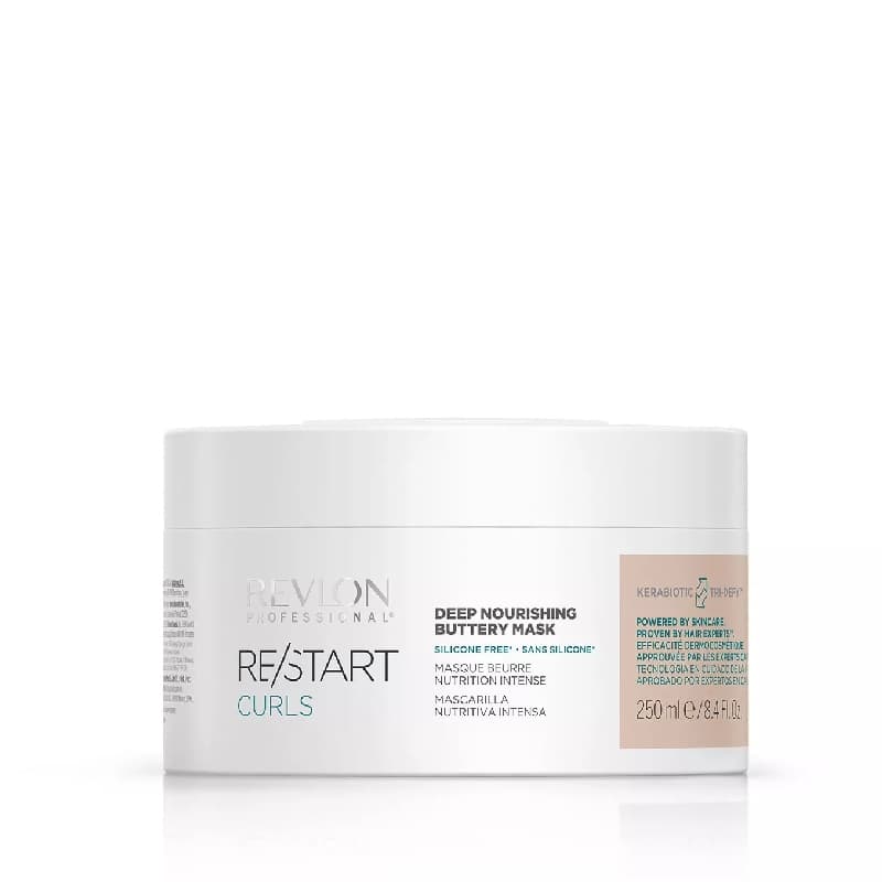 VÝPRODEJ: Revlon Re/Start Curls Deep Nourishing Buttery Mask - hloubkově výživná "máselná" maska na vlnité/kudrnaté vlasy, 250 ml