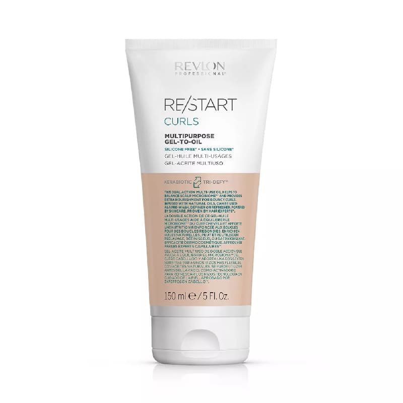 VÝPRODEJ: Revlon Re/Start Curls Multipurpose Gel To Oil - multifunkční gel-olej, 150 ml