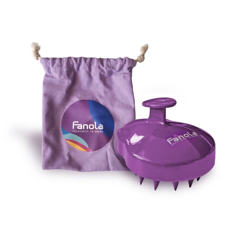 Fanola Vitamins Scrubber - masážní kartáč na vlasovou pokožku
