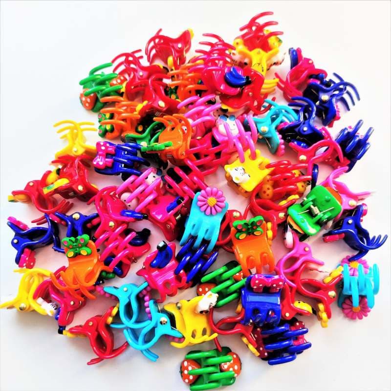 VÝPRODEJ: Jza dětské kolíčky - příroda - mix barev, 6 ks (šířka 1,5 cm)