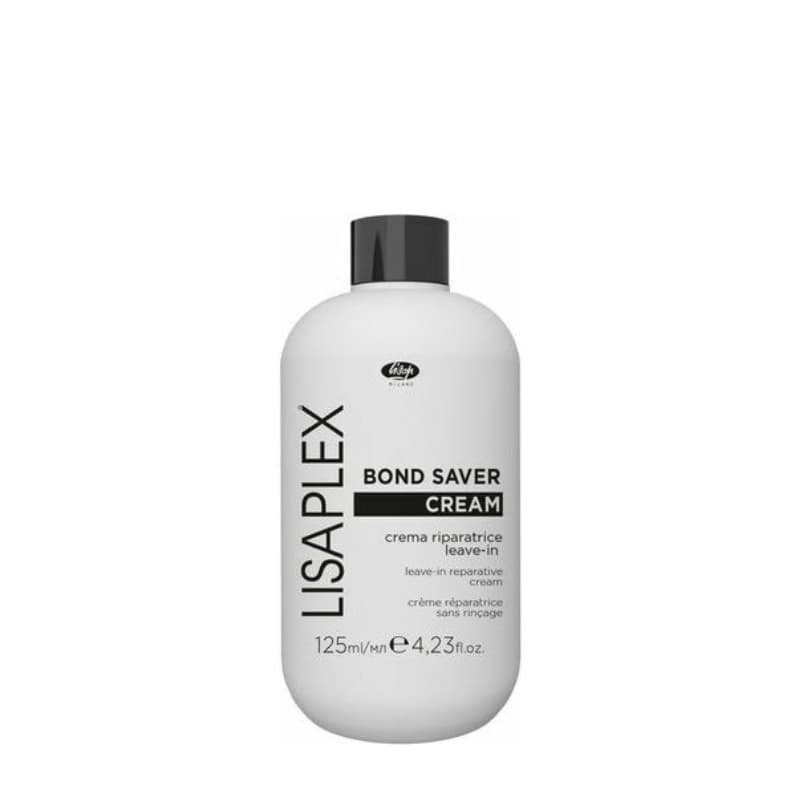 Lisaplex Bond Saver Cream Leave In - bezoplachový krém pro regeneraci a výživu vlasů, 125 ml