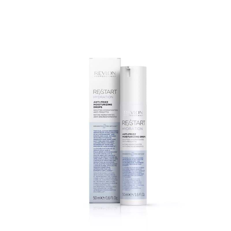 VÝPRODEJ: Revlon Re/Start Hydration Anti-Frizz Moisturizing Drops - hydratační sérum s anti-frizz efektem, 50 ml