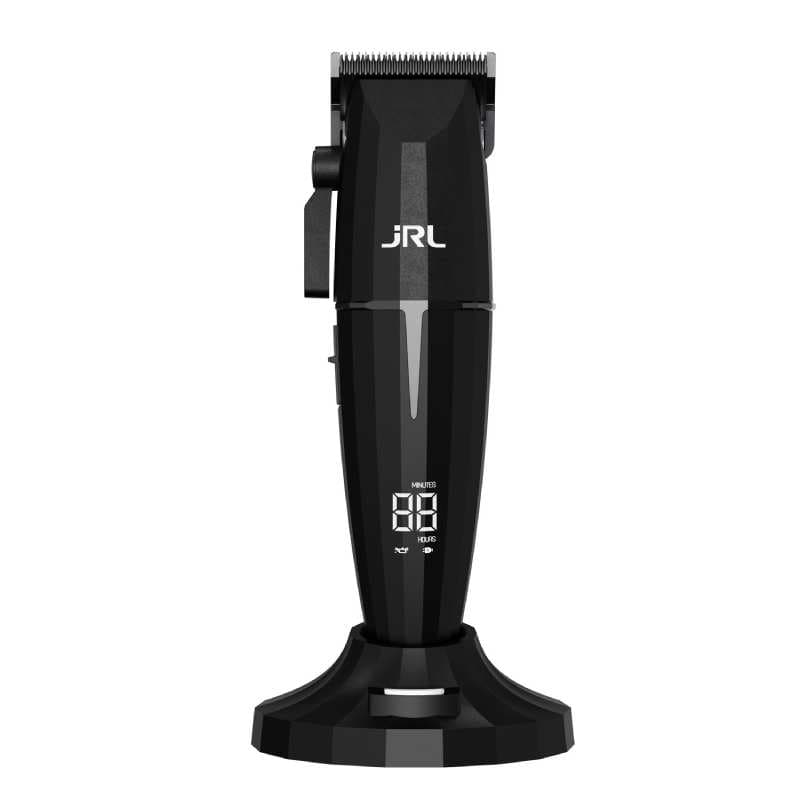 JRL ONYX 2020C-B Clipper Black - profesionální střihací strojek na akumulátor + minerálni olej M22, 200 ml